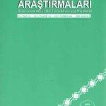 Türk Dünyası Araştırmaları Dergisi Mayıs – Haziran 2017 Türk Dünyası Araştırmaları Dergisi Mayıs – Haziran 2017