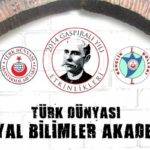 Türk Dünyası Sosyal Bilimler Akademisi Türk Dünyası Sosyal Bilimler Akademisi