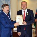 Genel Başkanımız Közhan Yazgan’a TÜRKSOY’dan Ödül Genel Başkanımız Közhan Yazgan’a TÜRKSOY’dan Ödül